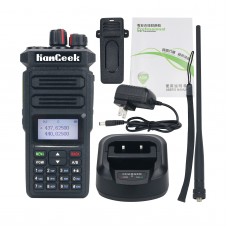 20W 50KM VHF UHF Radio Walkie Talkie Professional FM Transceiver Large Capacity Battery Clear Sound