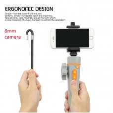 8MM/0.3" 1080P Wifi Endoscope Camera 360° Steering Industrial Endoscope For Cellphone Android iPhone