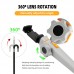 8MM/0.3" 1080P Wifi Endoscope Camera 360° Steering Industrial Endoscope For Cellphone Android iPhone