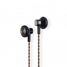 JCALLY EP02 3.5mm Wired Headphones Smart Phone Dynamic Earbuds Flat Head Music Earphone Headset-Black