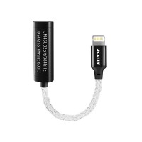 JCALLY JM45L Digital Audio Adapter Cable For Lighting-Compatible to 3.5mm Android Headphone Decoding Adapter HIFI ES9318