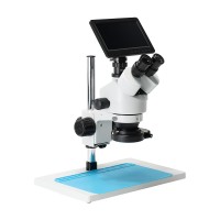 26MP Trinocular Microscope HDMI Stereo Microscope Video Camera With 7" LCD Screen For Phone Repair