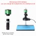 24MP 1080P Electron Microscope Set Microscope Camera 120X C-Mount Lens 56 LED Light For Phone Repair