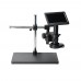 HAYEAR 26MP 1080P 60FPS HD Electronic Microscope Video Camera With 180X Lens Metal Stand 7" Screen