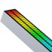 128-LED RGB Rhythm Light Music Spectrum Atmosphere Light Audio Input Creative Gift For Boyfriend