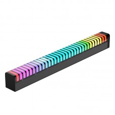 3D RGB Rhythm Light Desktop Touch Control Atmosphere Light For Computer Power Amplifier Music Game