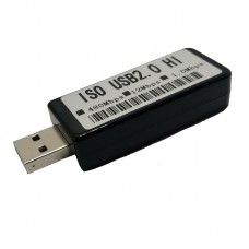 ISO USB2.0 HI 480Mpbs USB Signal Isolator DAC Audio Purification Logic Analysis Virtual Oscilloscope