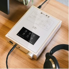 SHANLING EM5 Bultooth 4.2 MQA DAC AK4493 Desktop Streaming Digital Music Player Sfptify Qobuz Tidal Dlna NAS Headphone Amplifier-Silver