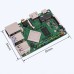 ROCK PI 3A 2GB SBC Rockchip RK3568 Single Board Computer Support Coral TPU Android11 AI Deep Learning