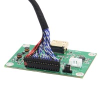 V1.5 LVDS To HDMI-Compatible Adapter Board Converter +Cable Compatible with 1080P 720P Resolution