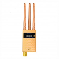 G619 High-Sensitivity RF Detector GPS Bug Detector Camera Detector With LED Audio Vibration Alarms