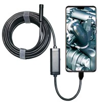 AL109 5MP 2592x1944P Industrial Endoscope Camera 1M/3.3FT Flexible Cable For Pipeline Car Repair