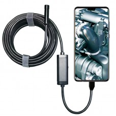 AL109 5MP 2592x1944P Industrial Endoscope Borescope 1M/3.3FT Rigid Cable For Pipeline Car Repair