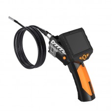 TESLONG Single-Lens Industrial Endoscope Camera 1MP Borescope With Semi-Rigid Cable (5.5MM 3M/9.8FT)