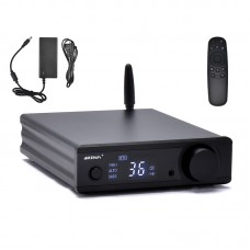 BRZHIFI M6 80Wx2 Lossless Hifi Amplifier Headphone Amp DAC Bluetooth 5.0 Digital Player Black