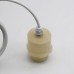 KUS550 Ultrasonic Water Level Sensor Transmitter Corrosion-Resistant Ultrasonic Level Meter Beige