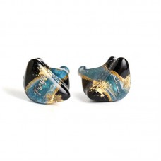 KINERA Freya 3BA+1DD In Ear Earphones Hybrid Hand Painted Earbud HIFI DJ Monitor Headset-Black