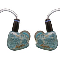 QOA Mojito Hifi Earphone Earbuds 6BA 2Sonion+4Knowles Balanced Armatures HiFi In-Ear Earphone-Blue
