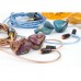 QOA Mojito Hifi Earphone Earbuds 6BA 2Sonion+4Knowles Balanced Armatures HiFi In-Ear Earphone-Amber Color