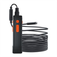 8MM 2MP Wifi Endoscope Inspection Camera 3X Zoom Industrial Borescope 1M/3.3FT Semi-Rigid Cable