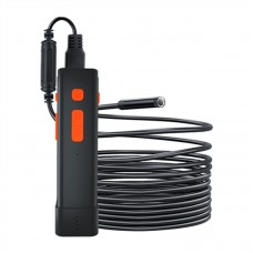 8MM 2MP Wifi Endoscope Inspection Camera 3X Zoom Industrial Borescope 1M/3.3FT Semi-Rigid Cable