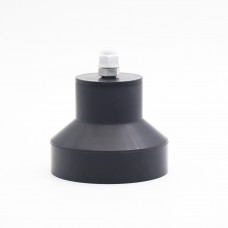 KUS630 2-39.4FT Ultrasonic Level Meter Ultrasonic Water Level Sensor Corrosion-Resistant Shell Black