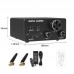 SUCA AUDIO A1602CE Mini Bluetooth Amplifier Digital Amplifier 130Wx2 Hifi Home Amp w/ Power Adapter