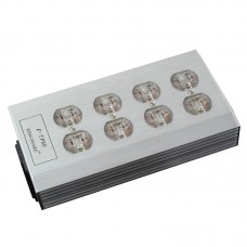 E-TP80 e-TP80 Audio Noise AC Power Filter Power Conditioner Surge Protection Audio Power Purifier Filter US AC Power Socket-Silver