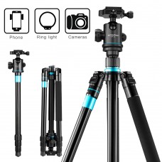 SOONPHO SP30 Photographic Portable Aluminium Alloy Outdoor Travel Tripod & Monopod Stand with Ball Head For DSLR Camera