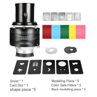 Focalize Conical Snoot Photo Optical Condenser Art Special Effects Shaped Beam Light Cylinder Bowens Mount