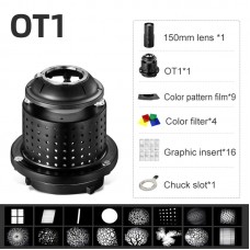 SoonPho OT1 Focalize Conical Snoots Photo Optical Condenser Art Special Effects Shaped Beam Light Cylinder W/150mm F2.8 Lens