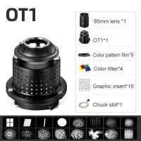 SoonPho OT1 Focalize Conical Snoots Photo Optical Condenser Art Special Effects Shaped Beam Light Cylinder w/85mm F2.8 Lens