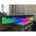 AS1000 4*P4 Voice Control RGB Music Spectrum Display Rhythm Light w/ Controller Board Power Supply