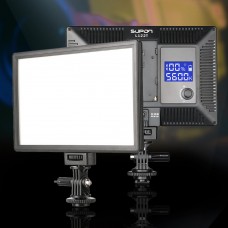 L122T LED Video Light Ultra thin LCD Bi-Color Dimmable DSLR Studio LED Light Lamp Panel for Camera DV Camcorder