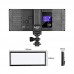SUPON LED-L132T Portable Dimmable 3300K-5600K LED Video Light Super Slim LCD Display Lighting Panel for Camcorder Shooting