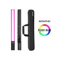 SOONPHO P20II RGB Colorful LED Stick Fill Light Handheld 20W 3000K LED Flash Light stick Speedlight Photographic Lighting