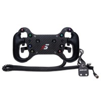 SIMAGIC GT4 Premium Wheel Carbon Fiber Dual Clutch Steering Wheel for Alpha Mini Base Direct Drive Simulator