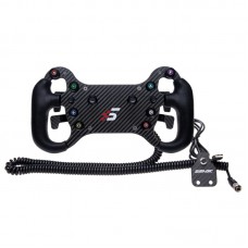 SIMAGIC GT4 Premium Wheel Carbon Fiber Dual Clutch Steering Wheel for Alpha Mini Base Direct Drive Simulator