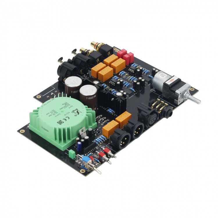 Headphone Amplifier Board Full Balanced Inputs & Outputs Finished Tested Version Free Shipping