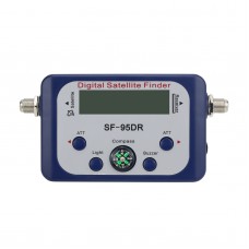 SF-95DRL Digital Satellite Finder Satellite Signal Meter Compass TV Dish FTA LNB Satfinder Receiver 