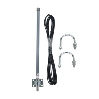 0.6M 1090MHz ADS-B Antenna Omnidirectional Antenna 6DBi + 10M Feeder Line For FlightAware Piawarehan