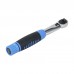 1/4" 2-24Nm Adjustable Torque Wrench Bicycle Repair Tools Kit Set Bike Repair Preset Torque Spanner Hand Tool High Precision 4%-Blue