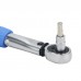 1/4" 2-24Nm Adjustable Torque Wrench Bicycle Repair Tools Kit Set Bike Repair Preset Torque Spanner Hand Tool High Precision 4%-Blue