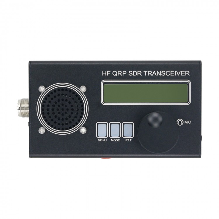 USDR/USDX HF QRP SDR Transceiver SSB/CW Transceiver 8Band 5W Ham Radio Black Shell With