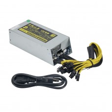 LX2400W12V Mining Power Supply Mining PSU 110V 2U Structure Quite Operation For B85 X79 S9 L3+ B75