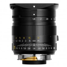  TTArtisan 35MM F1.4 Lens Fixed Focus Camera Lens Black For Cameras Leica M Mount To Sony E Mount