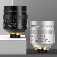 Ttartisan 50MM F0.95MM Lens Full-Frame Mirrorless Camera Fixed Focus Lens Black For Leica M Mount To Nikon Z Mount Sony