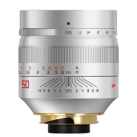 Ttartisan 50MM F0.95MM Lens Full-Frame Mirrorless Camera Fixed Focus Lens Silver For Leica M Mount To Nikon Z Mount Sony