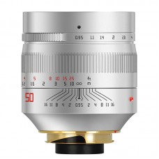 Ttartisan 50MM F0.95MM Lens Full-Frame Mirrorless Camera Fixed Focus Lens Silver For Leica M Mount To Nikon Z Mount Sony