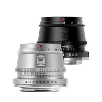 TTArtisan APS-C 35MM F1.4 Lens Fixed Focus Mirrorless Camera Lens Silver For Macro 4/3 System Mount